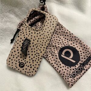 Loopy Cases Mocha Dots